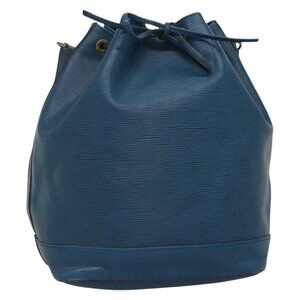 Authentic LOUIS VUITTON Epi Noe Shoulder Bag Toledo Blue M44005 LV